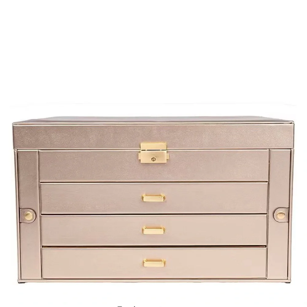 Gemma Layne Ella Jewelry Box In Champagne